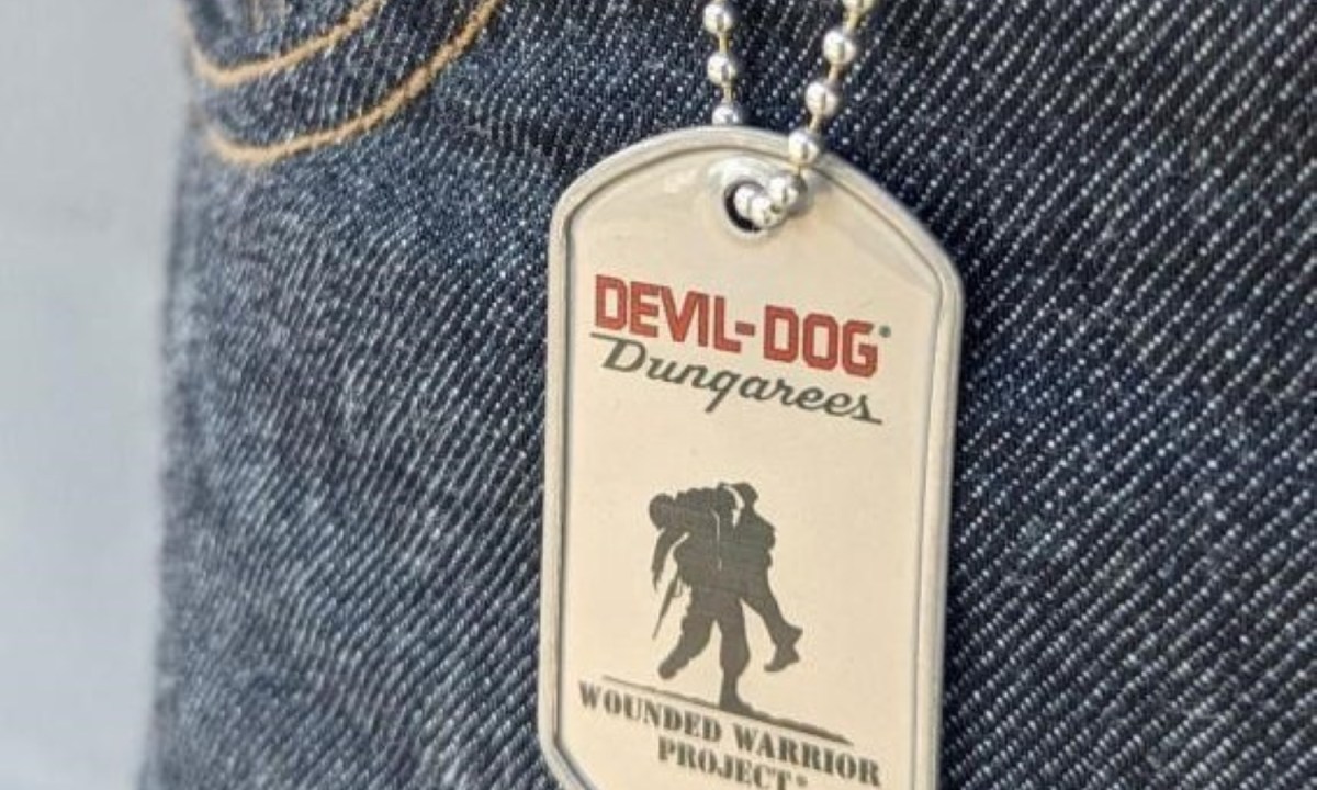 DEVIL DOG Dungarees dog tag