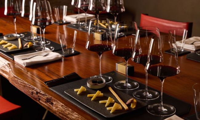 Wine and cheese pairing