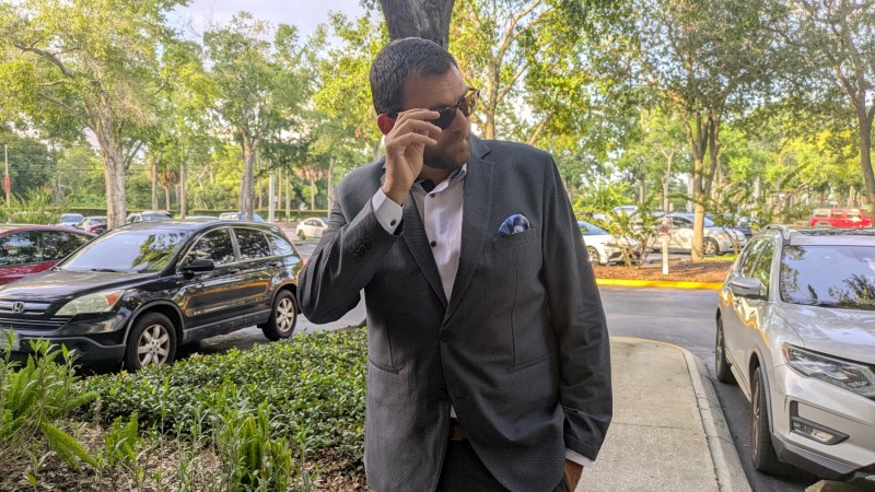 Man in Twillory suit jacket