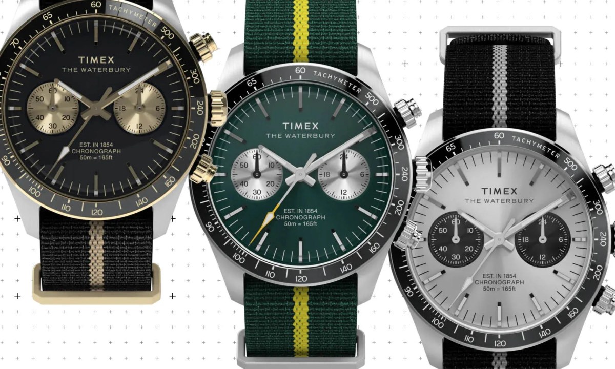 Timex Waterbury Heritage against white babckground