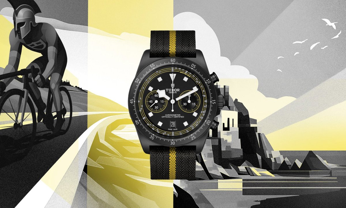 Tudor fxd chrono yellow promo pic