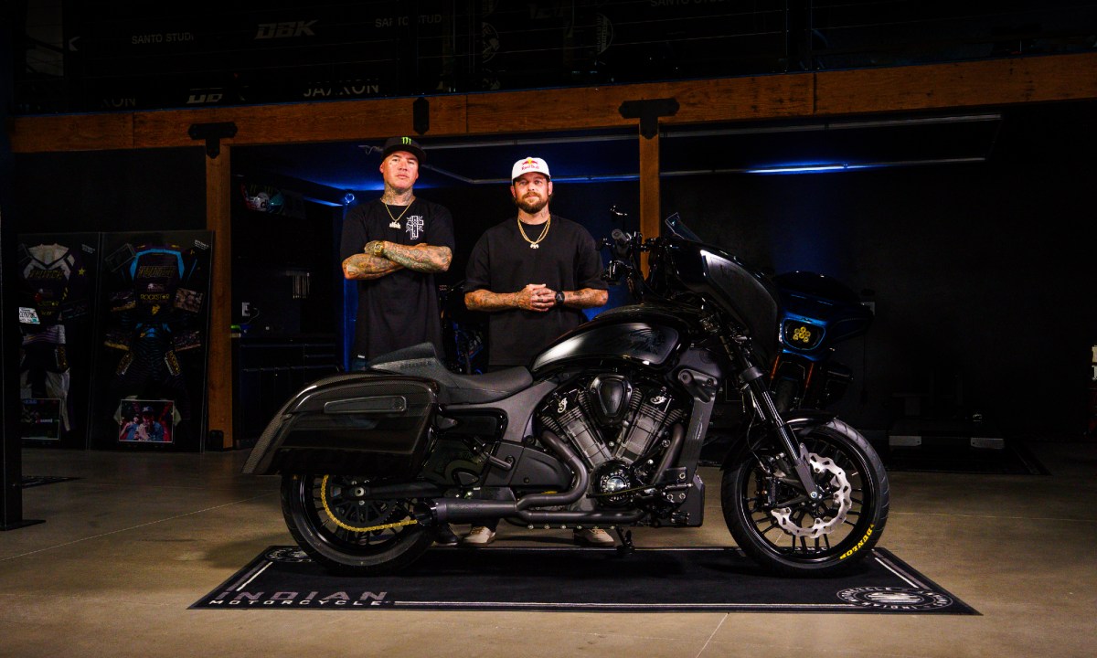 Twitch designed this Indian Chieftain PowerPlus for skater Ryan Sheckler.