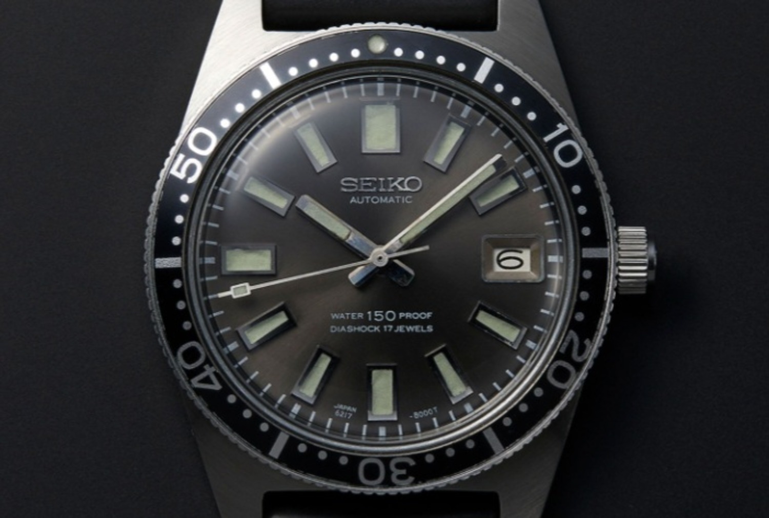 Seiko 62MAS, a professional diver’s watch from 1965.