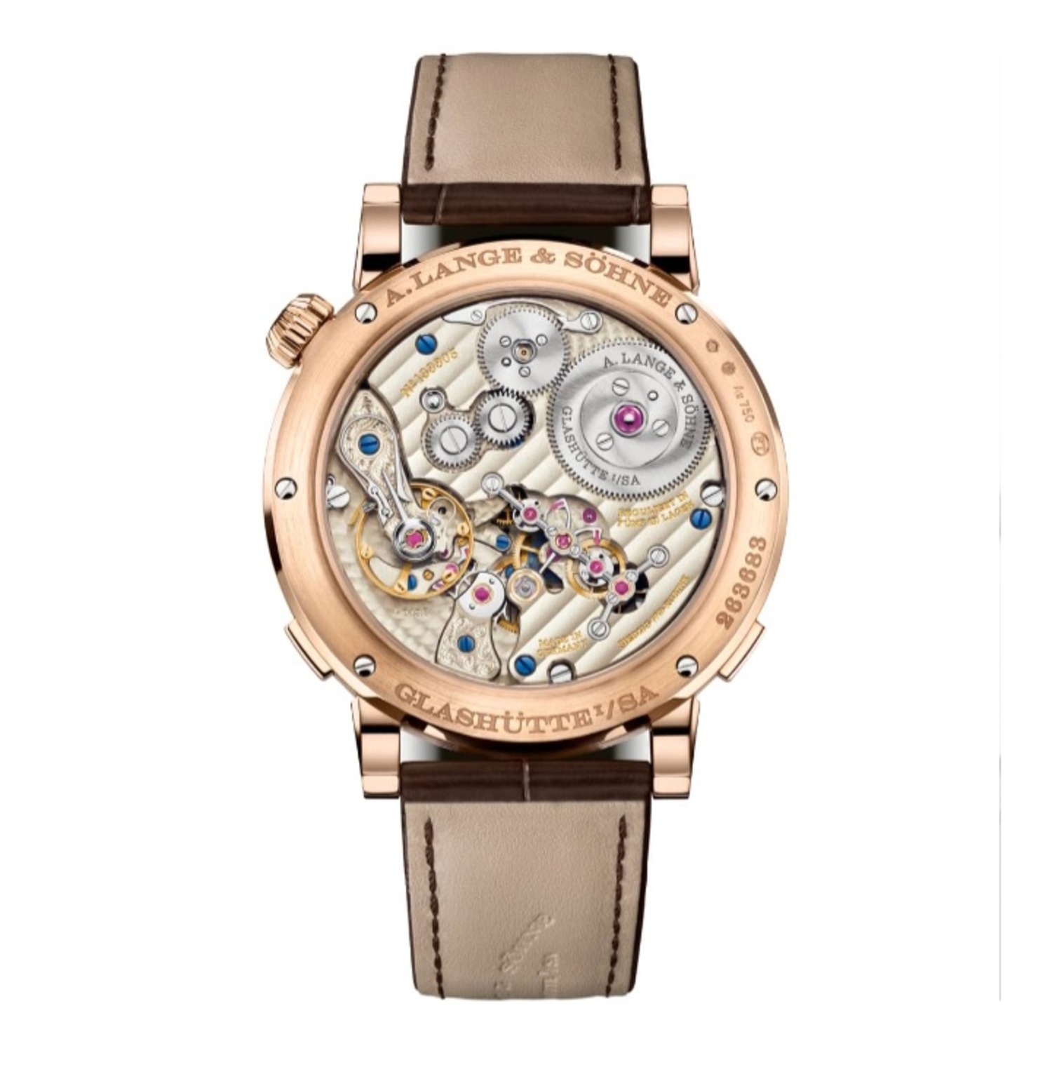 ZEITWERK DATE in 750 pink gold