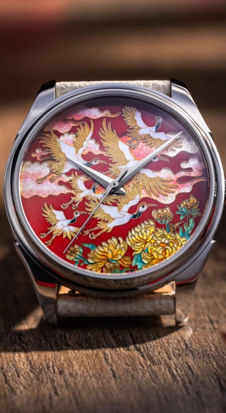 Celadon Cloisonné Enamel Imperial Four Nobles