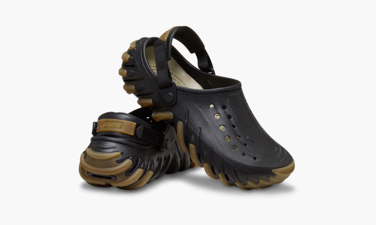 black crocs echo gum ro