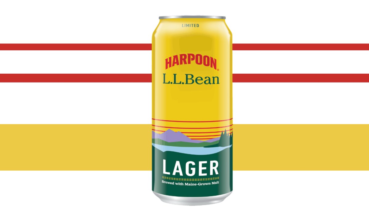 Harpoon Brewery x L.L. Bean Lager.