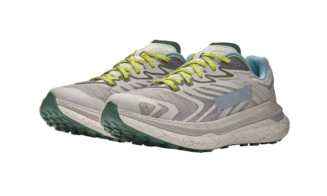 pair of maap x hoka sneakers