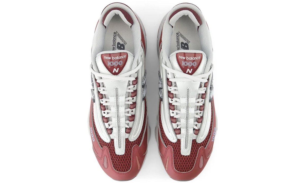 overhead of new balance 1000 sneaker