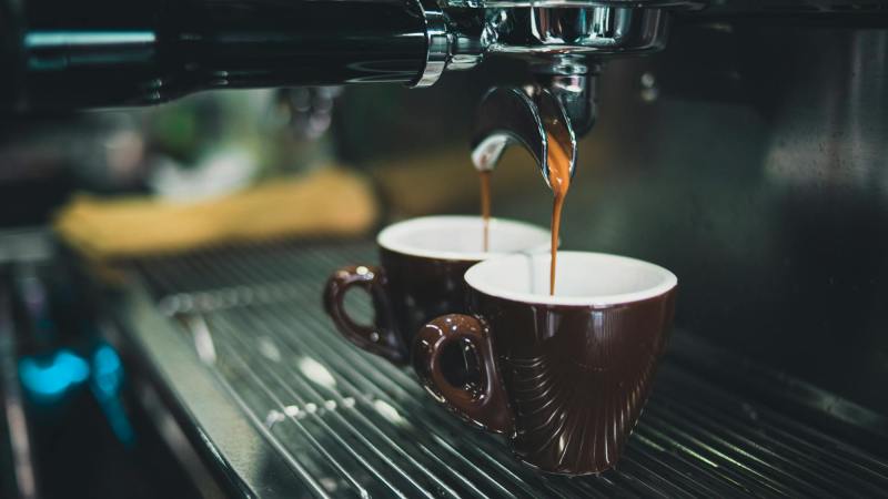 two coffee cups