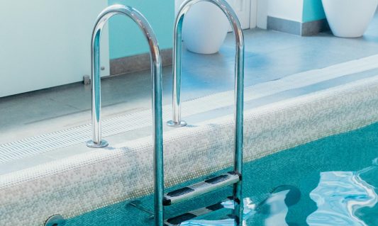 pool ladder step