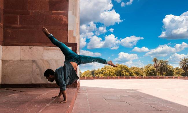 dancing man