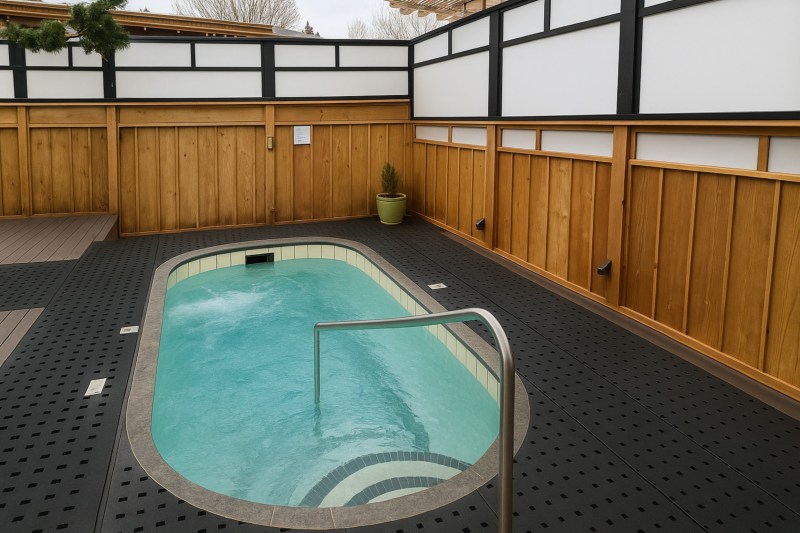 a private bath suite at ten thousand waves spa