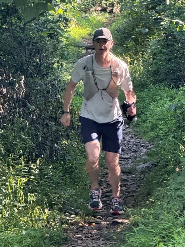 Running in the La Sportiva Prodigio Max