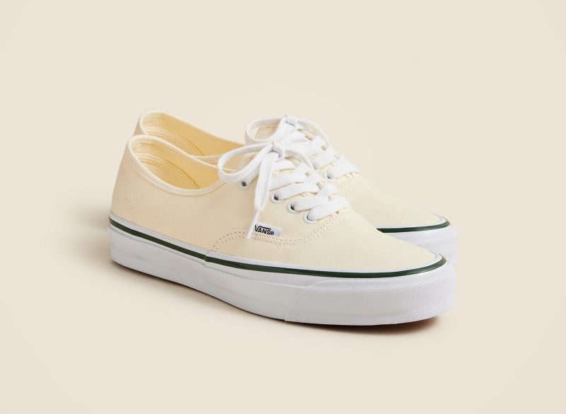 canvas vans jcrew sneaker