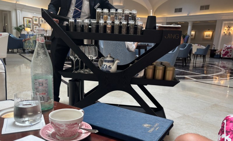 The Phoenicia Malta tea service