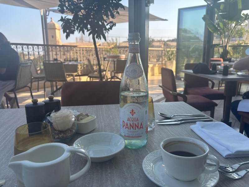 The Phoenicia Malta dining breakfast