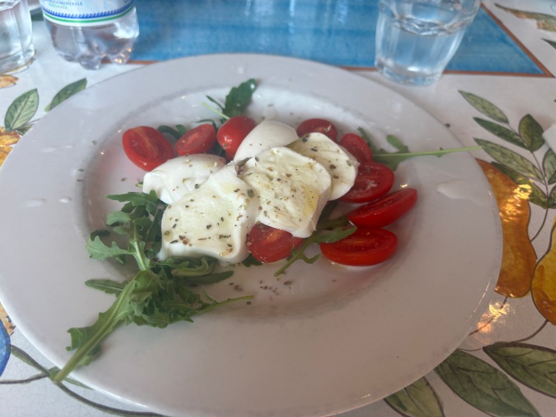 local caprese salad