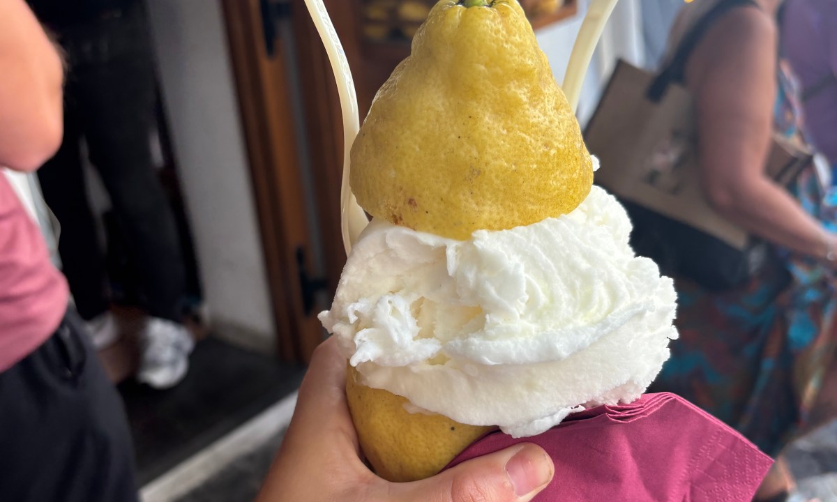 Italy lemon sorbet