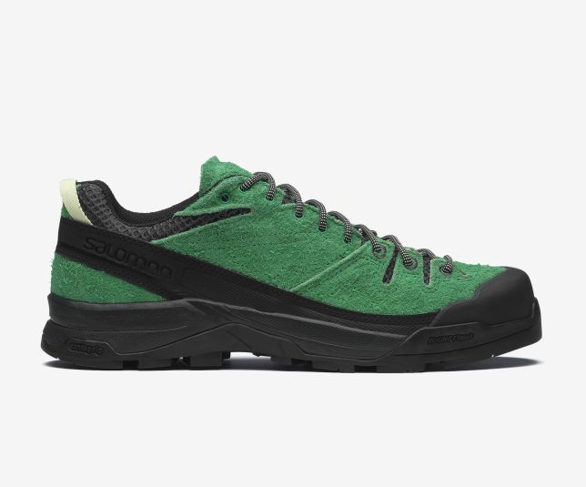 hairy suede salomon sneaker