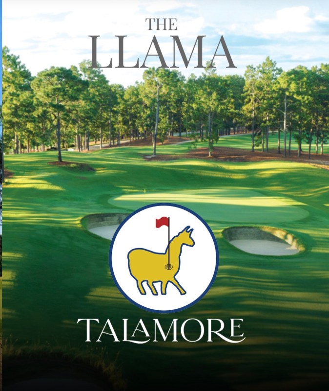 Llama golf