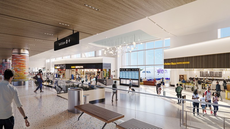 San Diego Terminal 1 interior