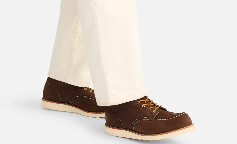 dark chocolate red wing boots