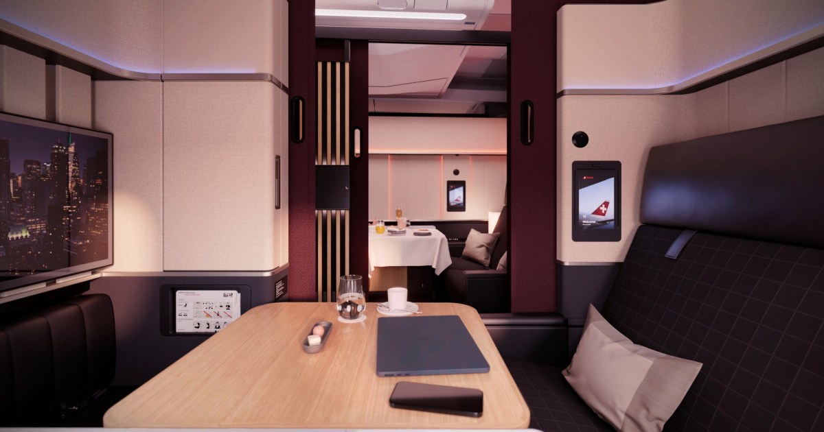 SWISS reveals its most private first class yet with new Grand Suite
