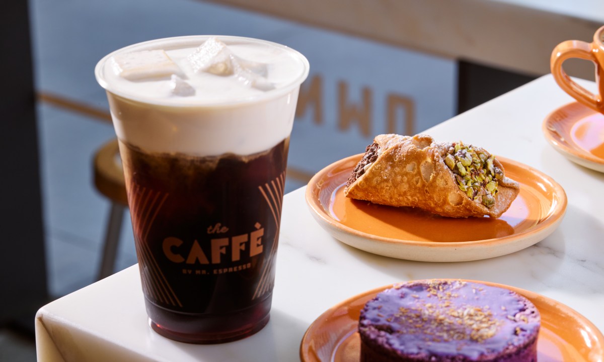iced coffee with foam