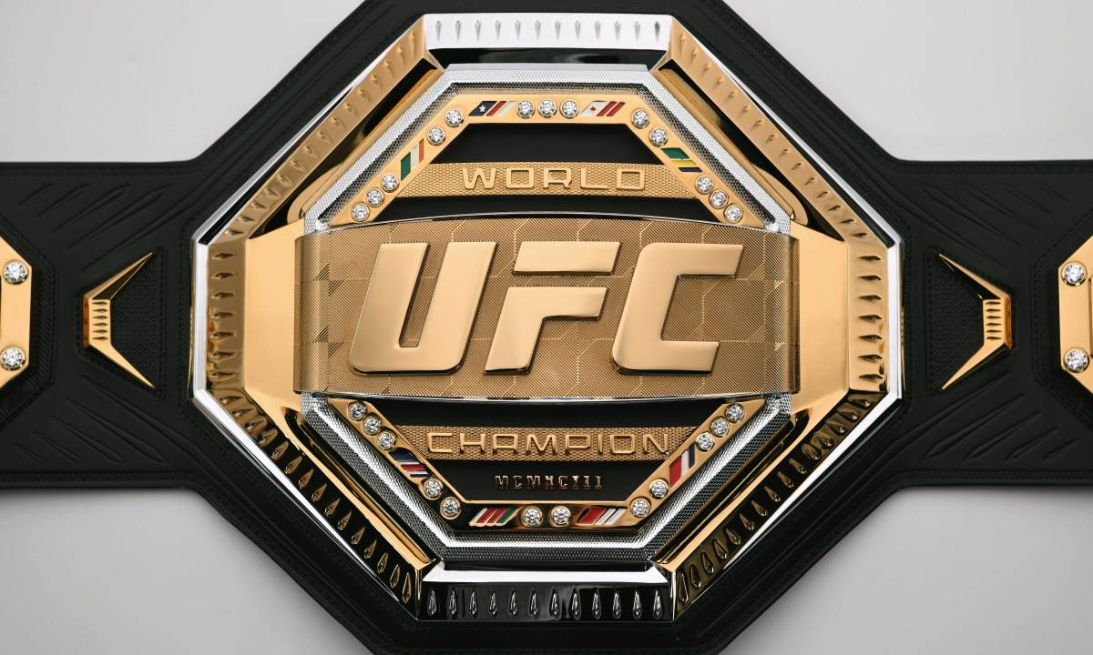 The UFC Championship belt.