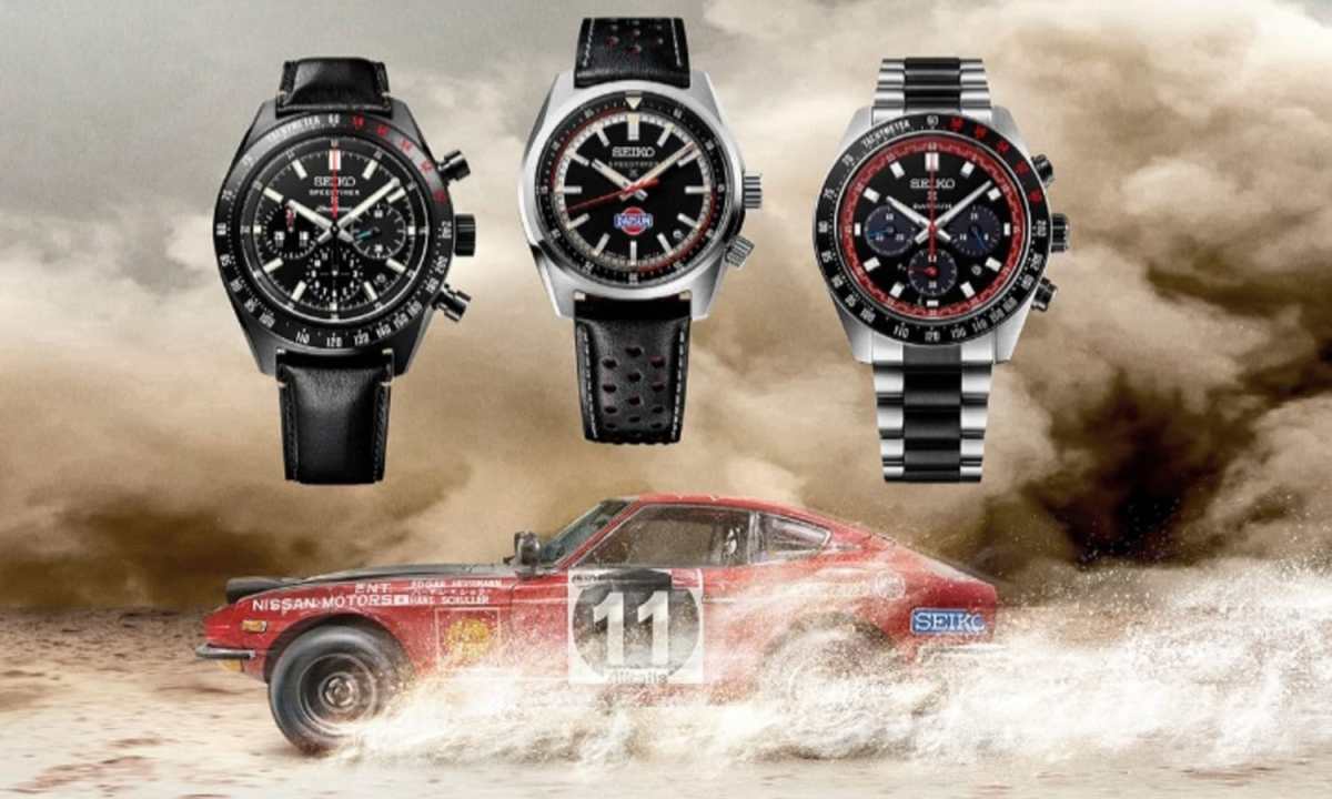 The Datsun 240Z and Prospex Speedtimer
