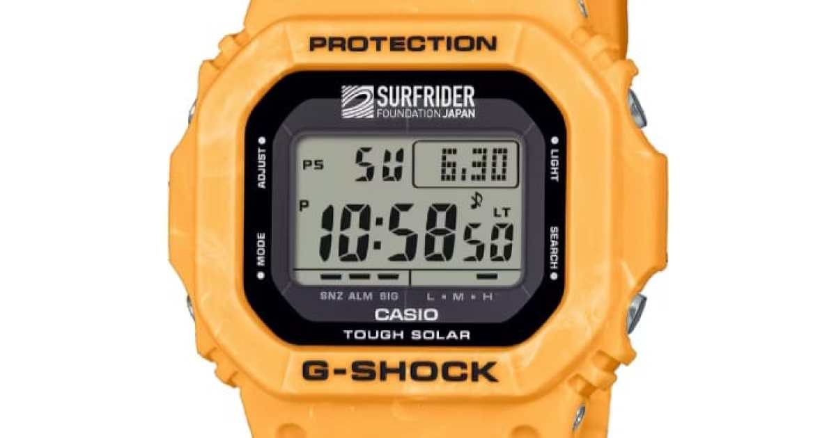 【美品】G-shock protection G-SHOCK G5600SFJ-9: A sunrise-inspired surf watch for ocean