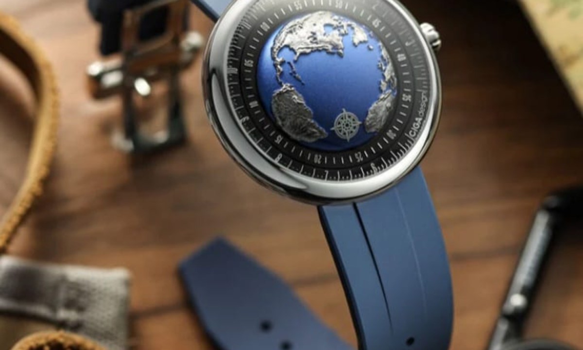 CIGA design Mechanical Watch Blue Planet II