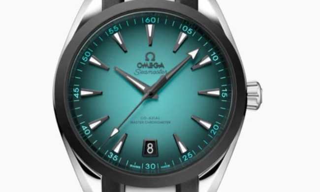 omegas turquoise aqua terra is horological eye candy