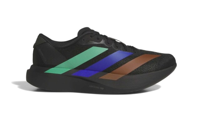 black adidas adizero sneaker