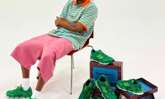 amine new balance sneaker