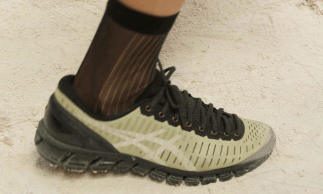 soft yellow asics collaboration