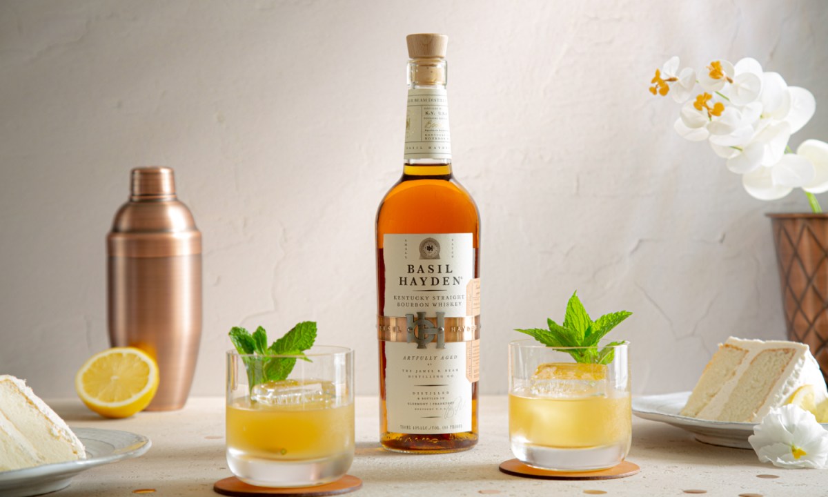 Basil Hayden Pineapple Smash.