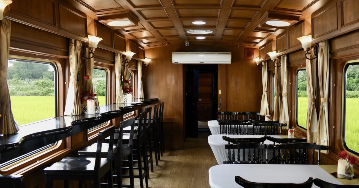 Explore Thailand in five-star comfort on the new Blue Jasmine train