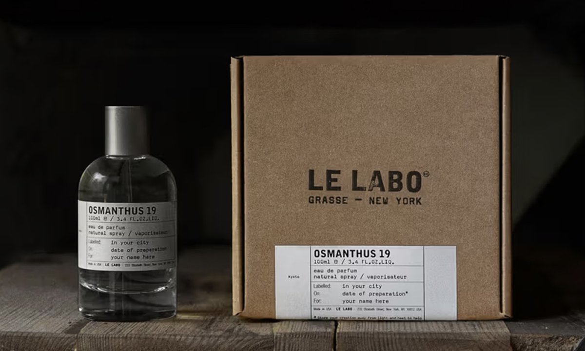 Le labo osmanthus 19 packaging