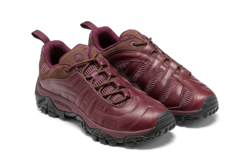 burgundy merrell sneakers