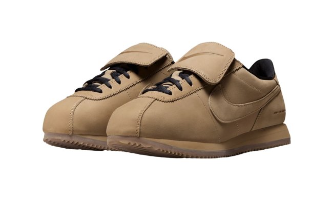 pair of nike cortez sneakers