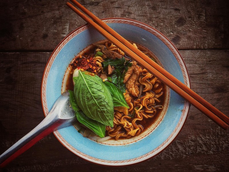 Noodle dish