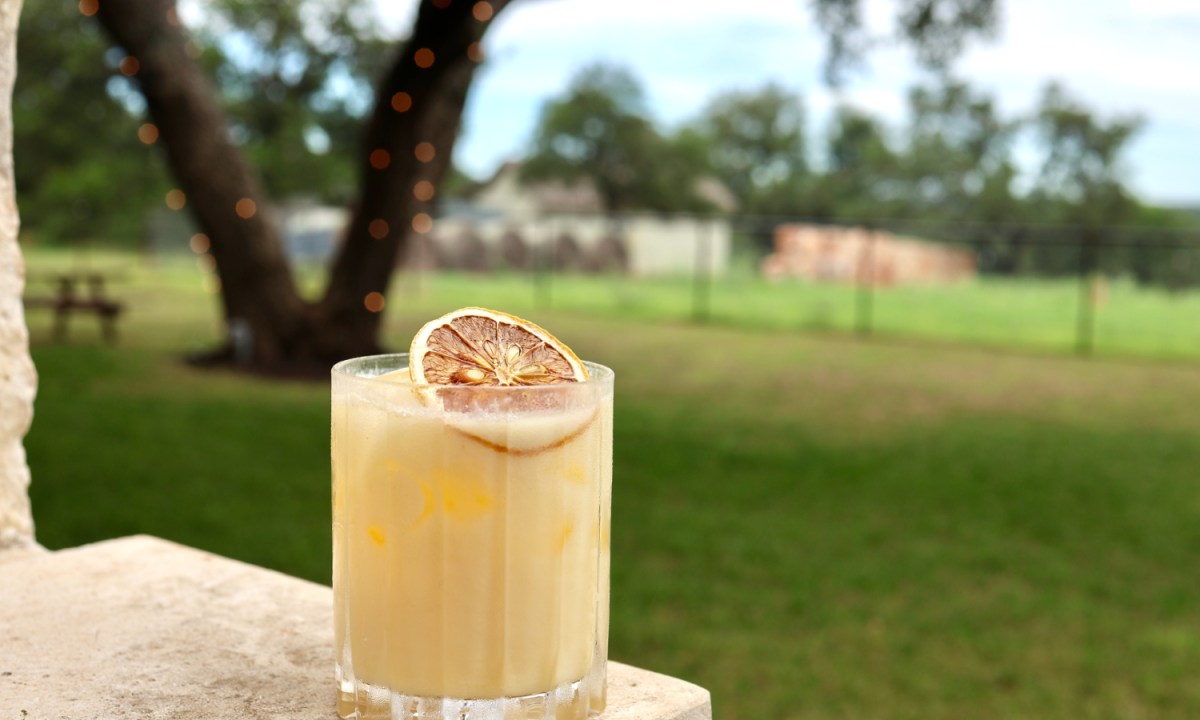 Orange Dreamsicle cocktail.