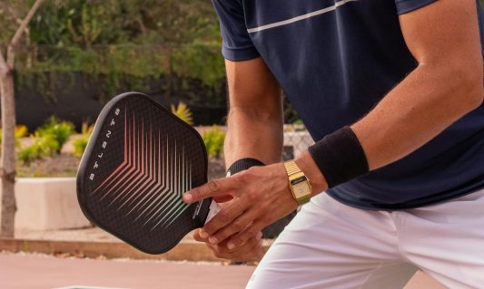 pexels-rodrigo-ortega-man playing pickleball on court