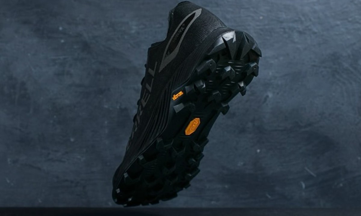 back of Snow Peak/Merrell sneaker