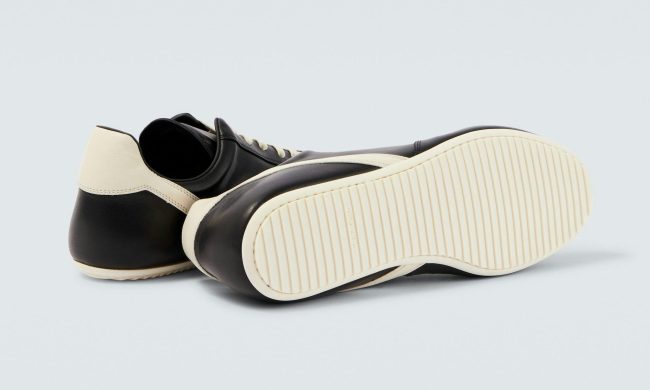 pairs of rick owens minimalist sneaker