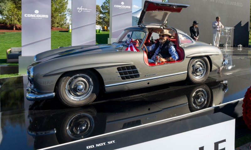 2024 Concours at Wynn Las Vegas_1956 Mercedes-Benz 300SL Coupe.