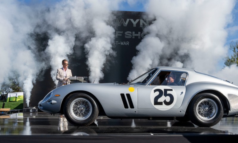2024 Concours at Wynn Las Vegas_Best of Show Post-War (1963 Ferrari 250 GTO).
