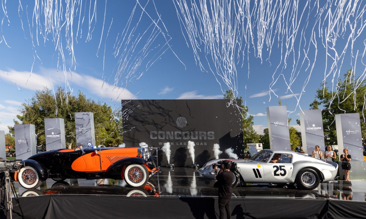 2024 Concours at Wynn Las Vegas Best of Show winners.